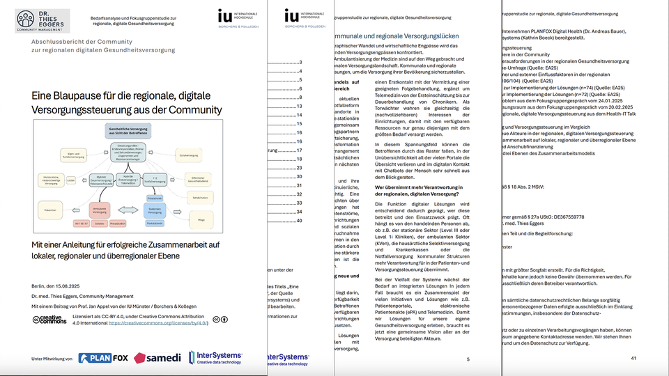 Fokusgruppenstudiedigitale Gesundheitsversorgung