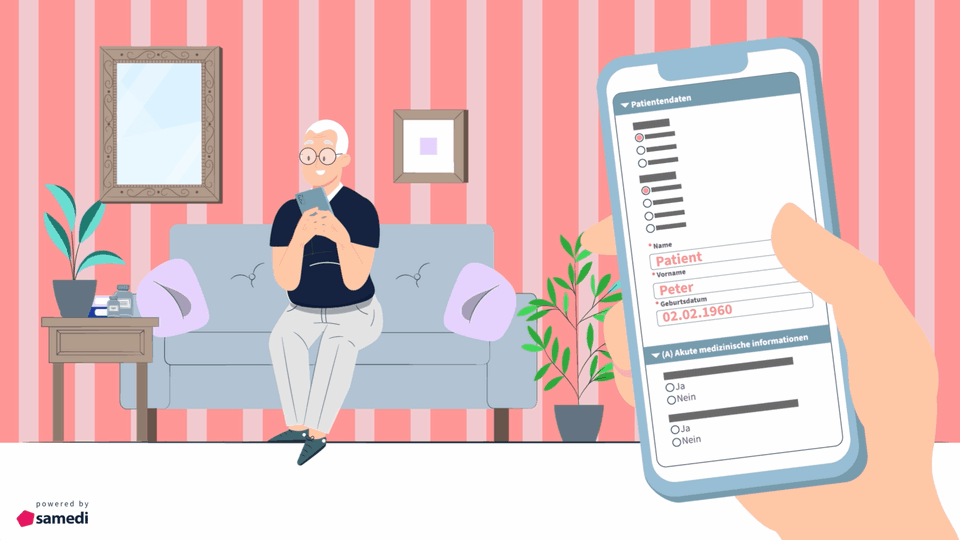 Patientenportal Erklärfilm Klinikpersonal