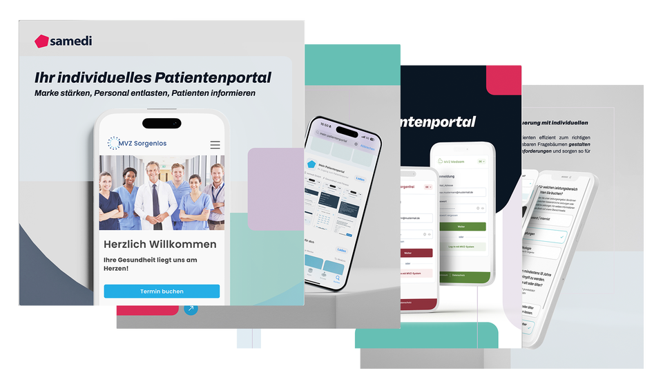 Samedi Broschuere Individuelle Patientenportale