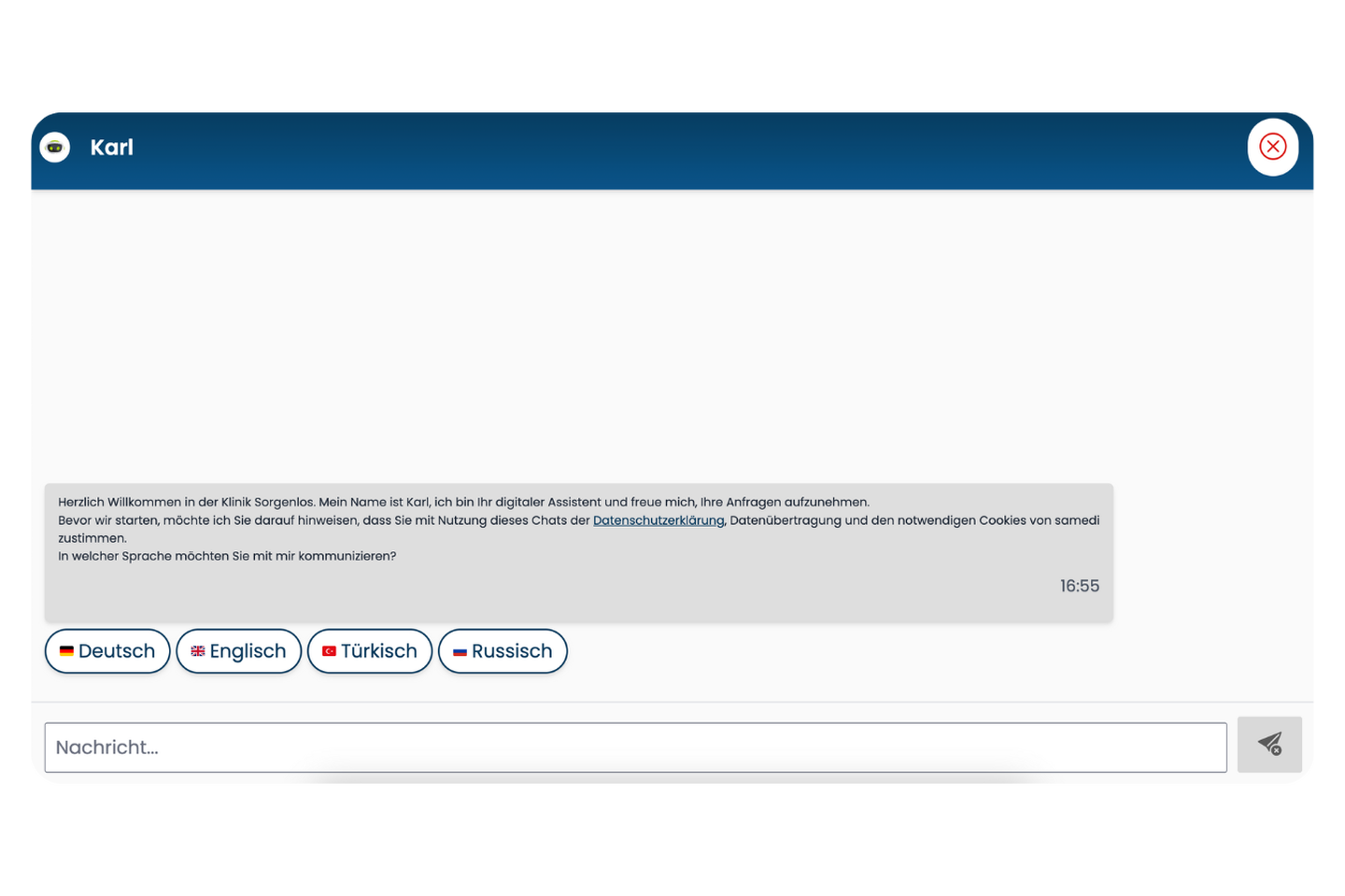 Samedi Telefonassistent Chatbot
