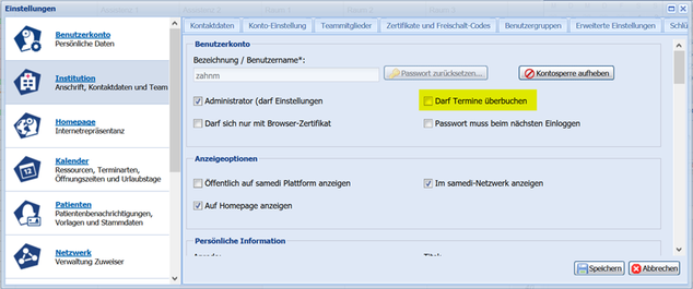 Einstellungen 66a10fec